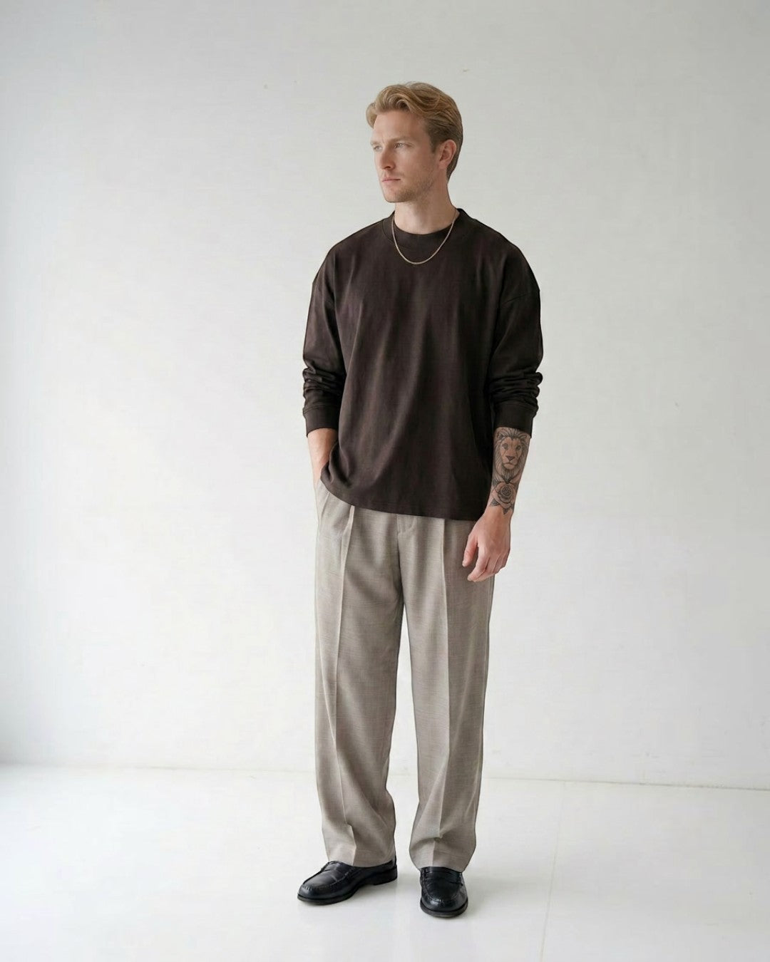 Pima Cotton DRAGO L/S T-Shirt