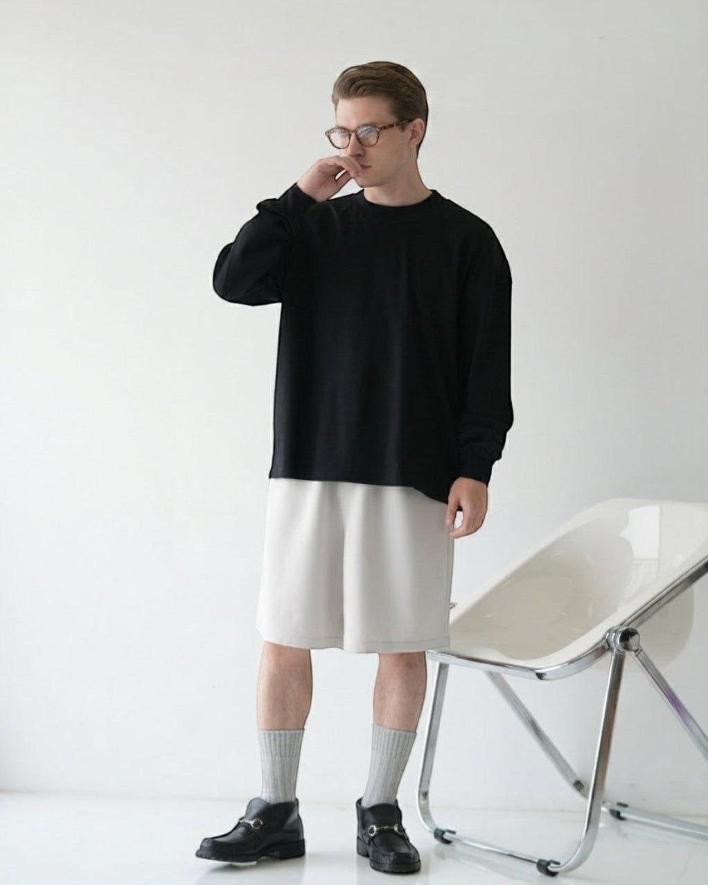 Pima Cotton DRAGO L/S T-Shirt