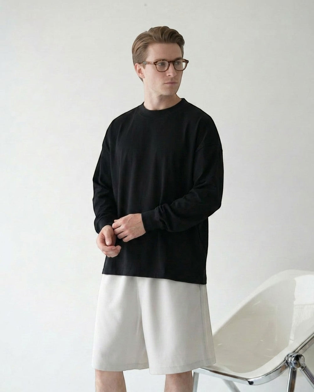 Pima Cotton DRAGO L/S T-Shirt