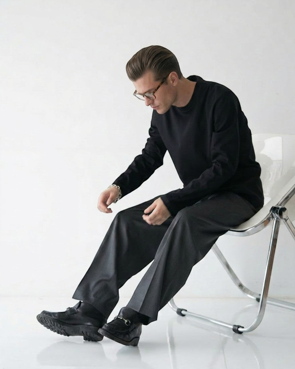 Pima Cotton L/S T-Shirt