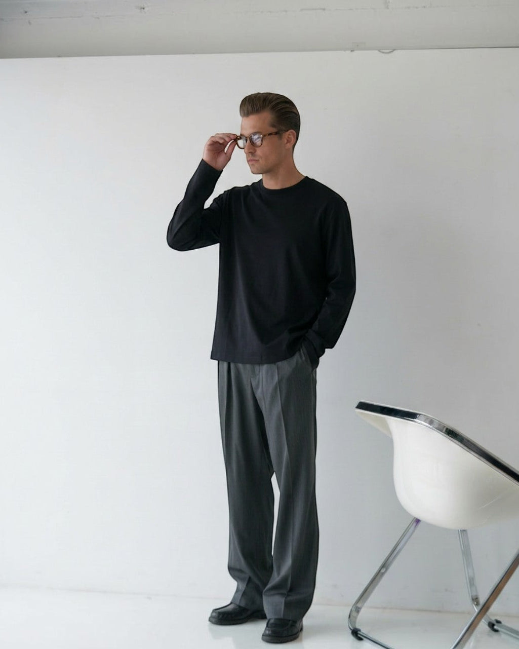 Super 140 Wool Slacks