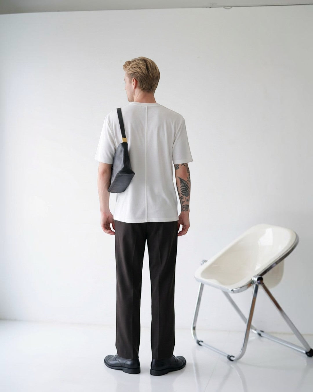 ARI Wool Triacetate Trousers